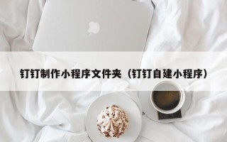 抚州钉钉制作小程序文件夹（钉钉自建小程序）